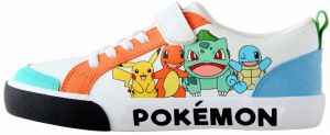 Next Tenisky 'Pokemon'  tyrkysová / azúrová / tmavooranžová / biela