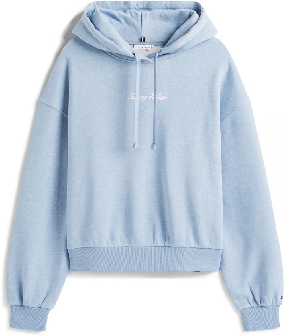 TOMMY HILFIGER Mikina 'Classic'  svetlomodrá / biela