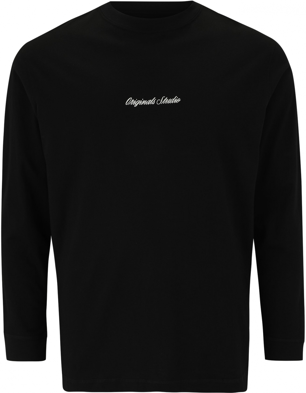 JACK & JONES Mikina 'JORNORREBRO'  čierna / biela