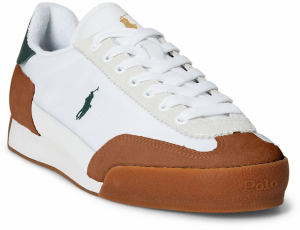 Polo Ralph Lauren Nízke tenisky 'HESTER PP'  pueblo / tmavozelená / biela / šedobiela