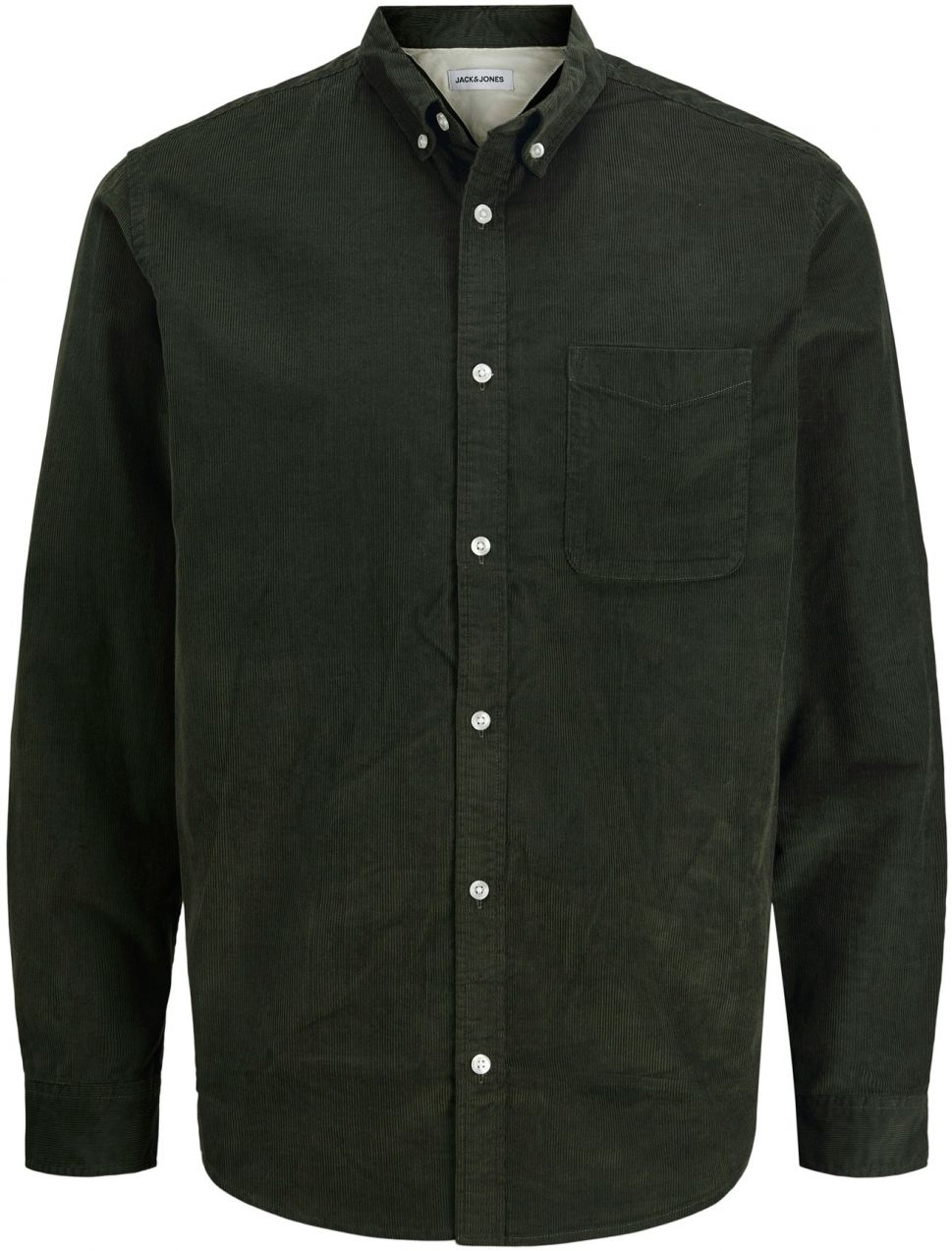 JACK & JONES Košeľa 'JJECLASSIC'  tmavozelená
