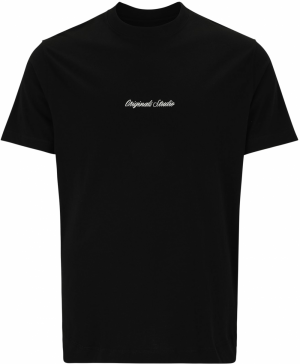 JACK & JONES Tričko 'JORNORREBRO'  čierna / biela