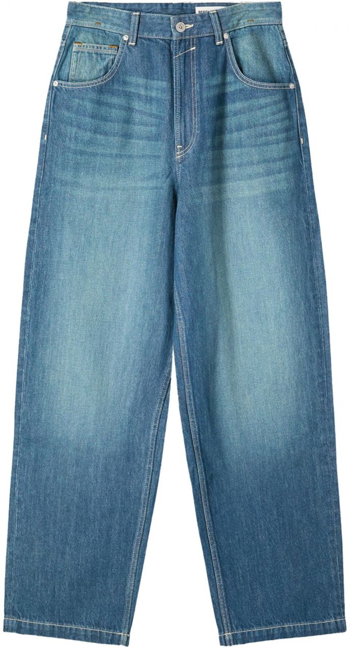 Bershka Džínsy  petrolejová