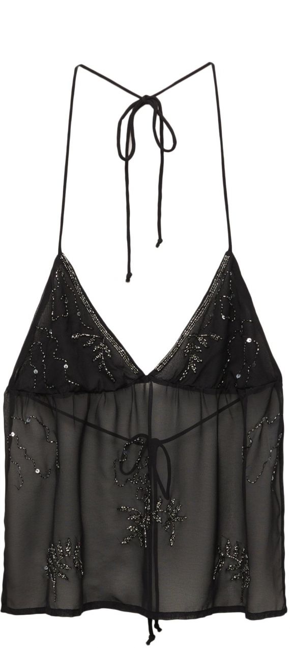 Pull&Bear Top  čierna