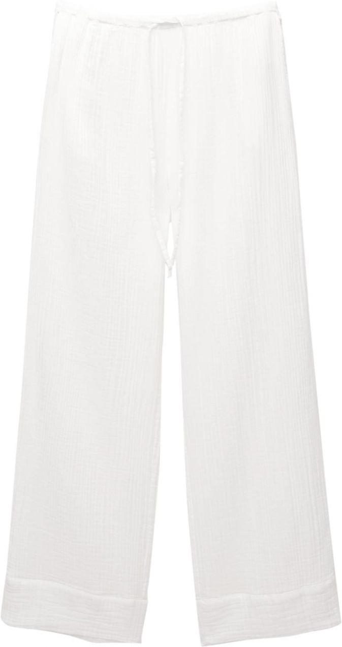 Pull&Bear Nohavice  biela