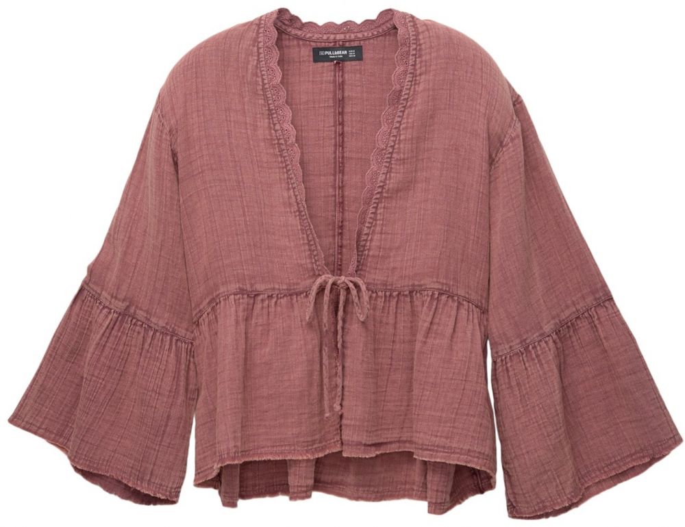 Pull&Bear Blúzka  brusnicová