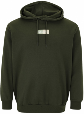 Jack & Jones Plus Mikina 'JJPAN'  tmavozelená