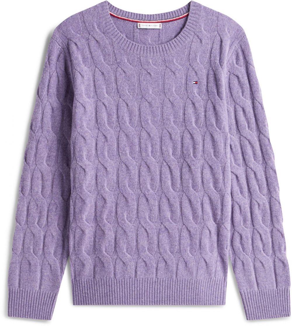 Tommy Hilfiger Curve Sveter  levanduľová