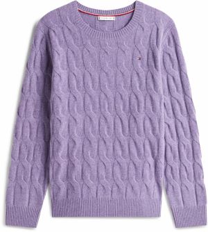 Tommy Hilfiger Curve Sveter  levanduľová