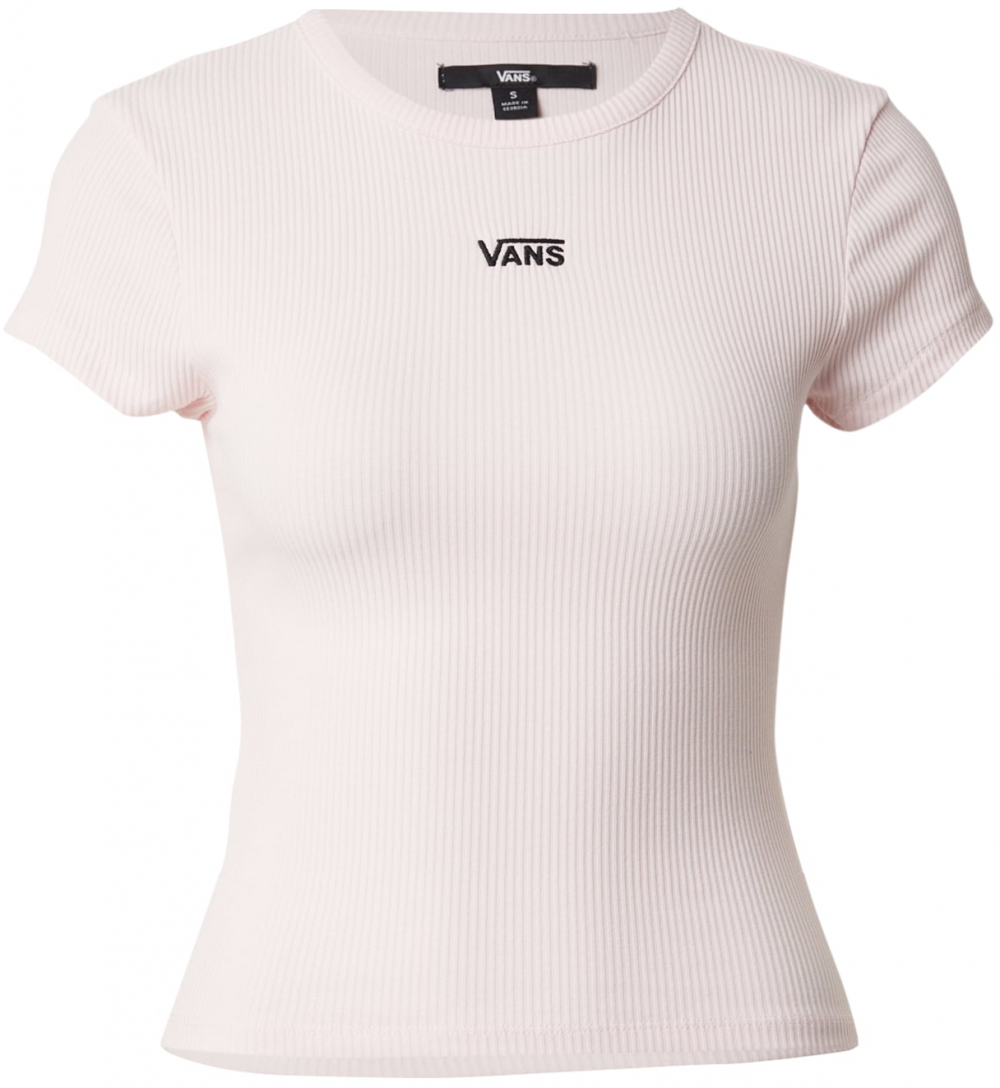 VANS Tričko 'Cameron'  pastelovo ružová / čierna