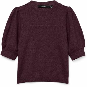 VERO MODA Sveter 'VMDOFFY'  vínovo červená