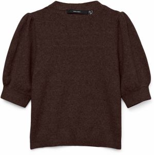 VERO MODA Sveter 'VMDOFFY'  čokoládová