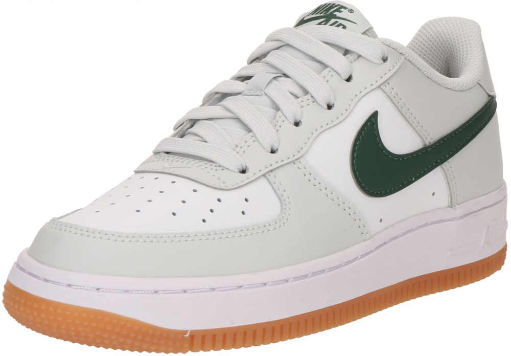 Nike Sportswear Tenisky 'Air Force 1'  sivá / čierna / biela