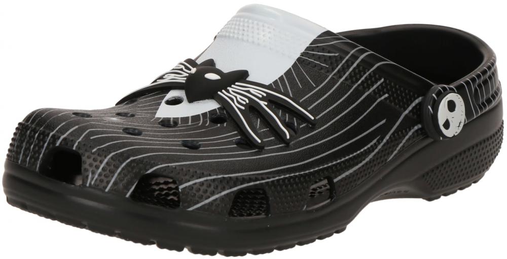 Crocs Dreváky 'Nghtmre Bfr Chrstms Cls'  čierna / biela