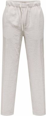 Only & Sons Nohavice 'ONSSINUS'  svetlosivá