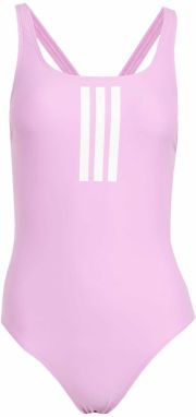 ADIDAS PERFORMANCE Športové jednodielne plavky  ružová / biela