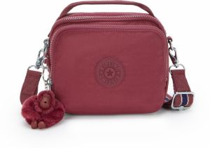 KIPLING Taška cez rameno 'Cahir'  tmavočervená