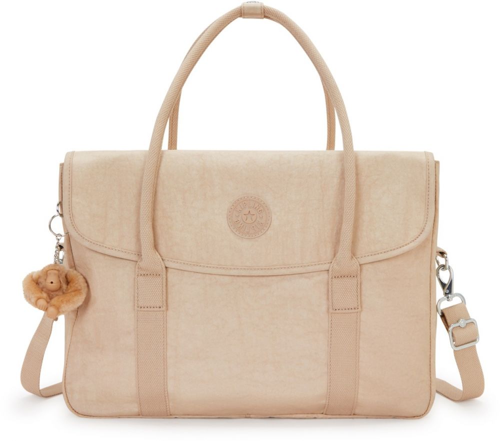 KIPLING Taška na notebook 'Superworker'  béžová