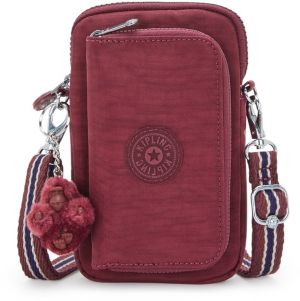 KIPLING Taška cez rameno 'Telmo'  tmavočervená