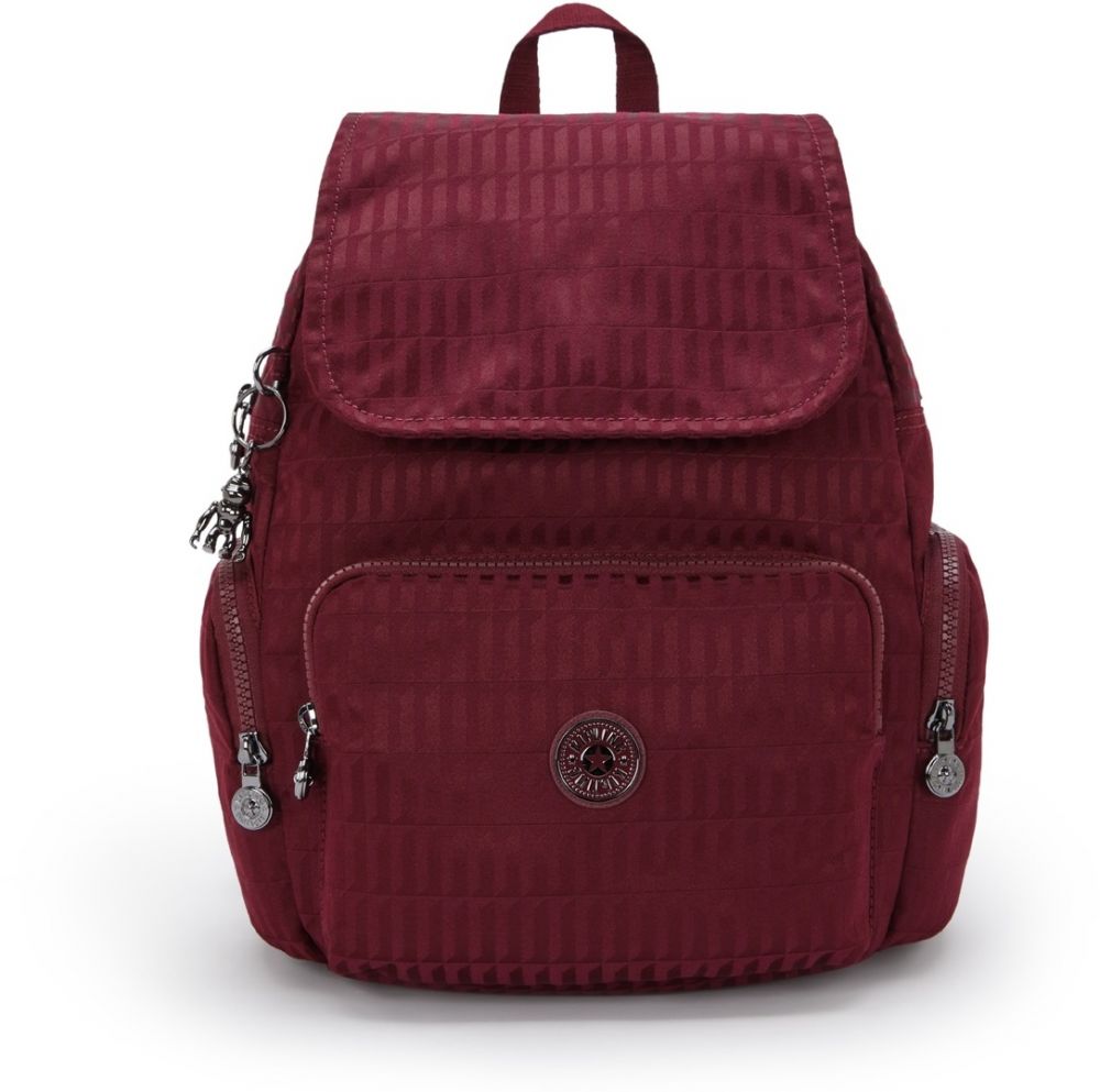 KIPLING Batoh  bordová
