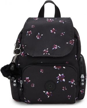 KIPLING Batoh 'City Zip Mini'  modrá / fialová / čierna / biela