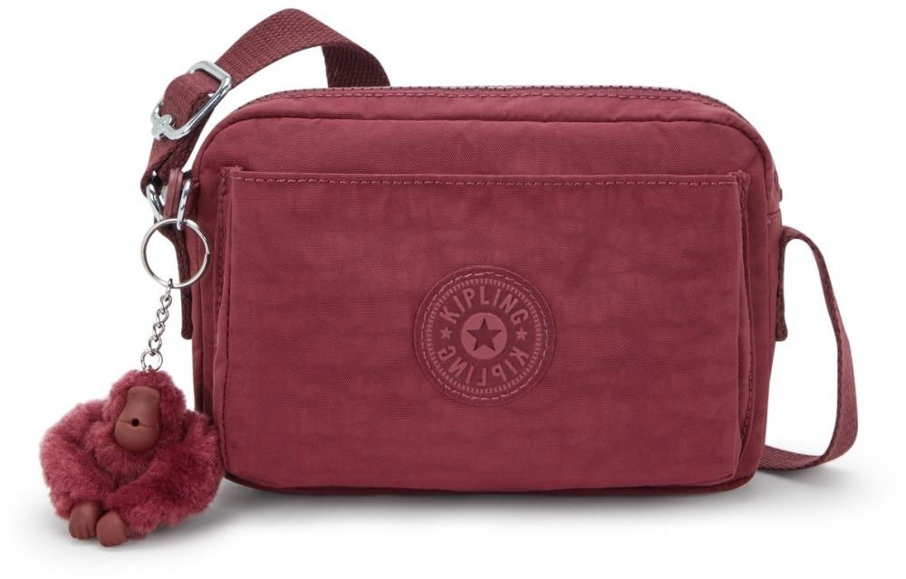KIPLING Taška cez rameno 'Abanu'  červená