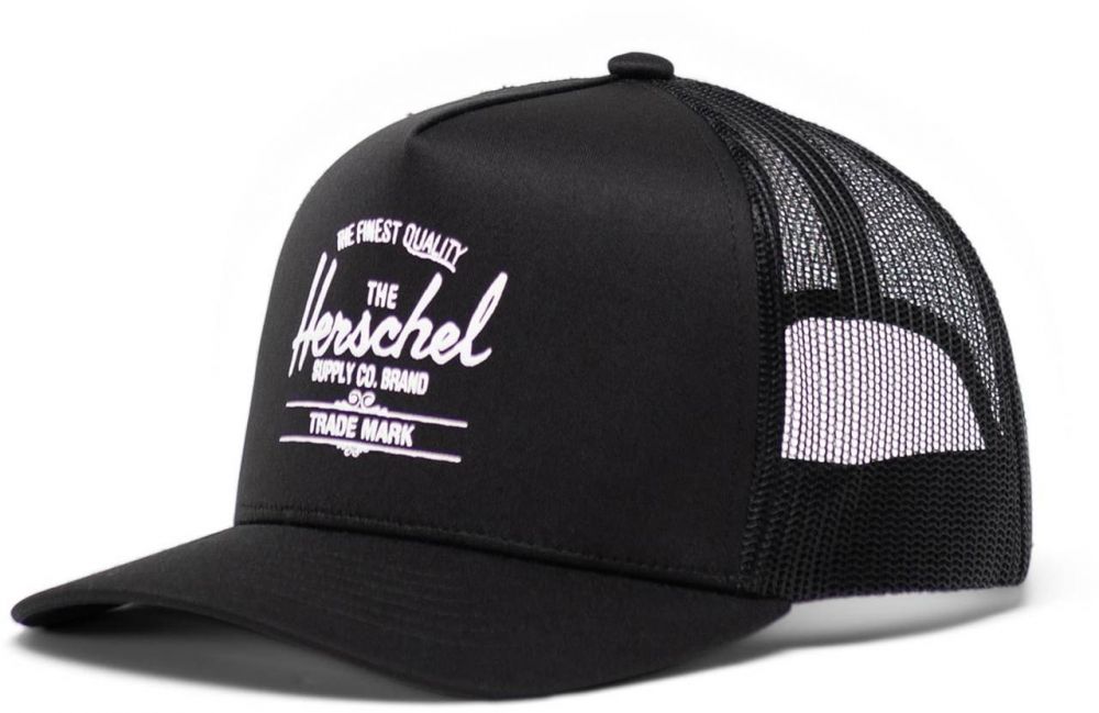 Herschel Čiapka 'Whaler Tall'  čierna / biela