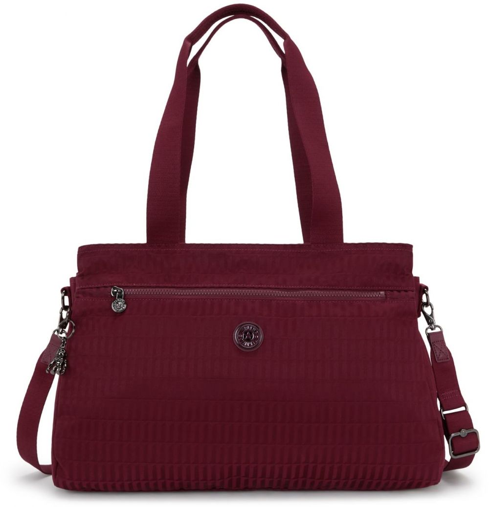 KIPLING Taška na notebook 'Elysia Work'  tmavočervená