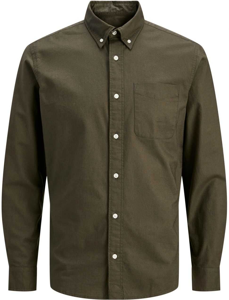 JACK & JONES Košeľa 'JPRBLUBrook'  olivová
