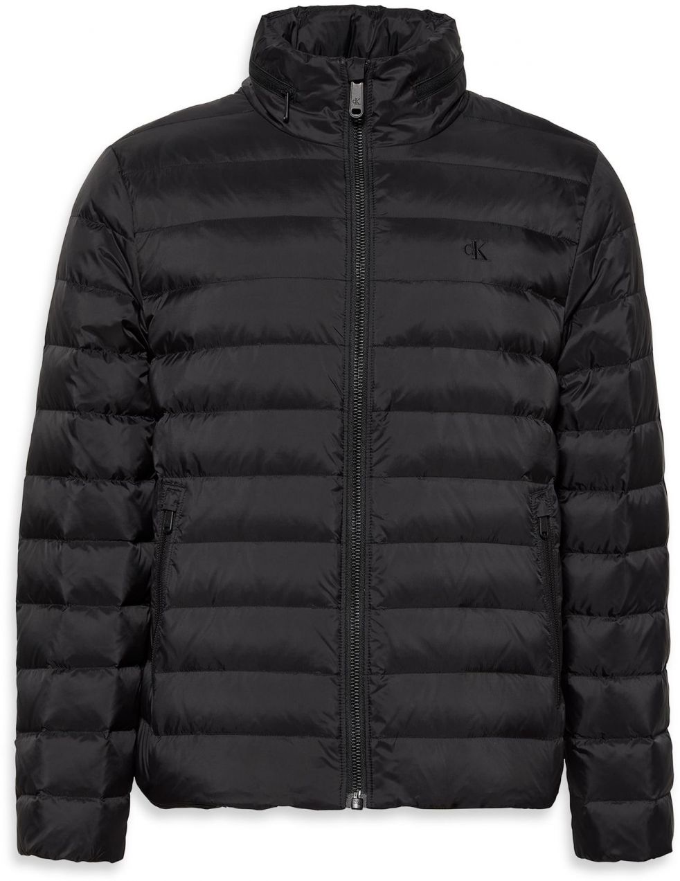 Calvin Klein Jeans Prechodná bunda  čierna