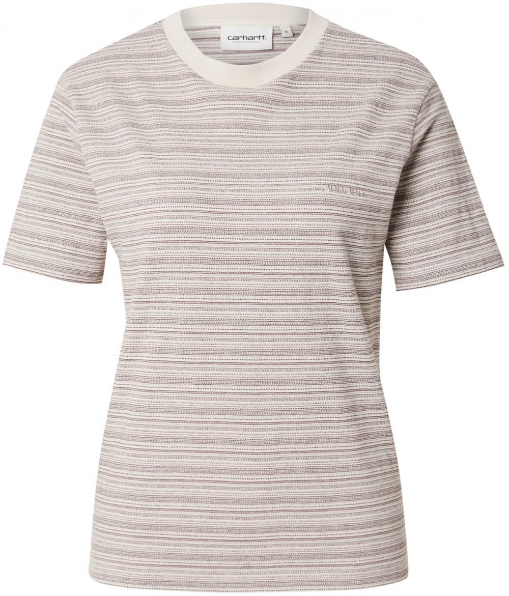 Carhartt WIP Tričko 'Gellar'  béžová / svetlobéžová / hnedá