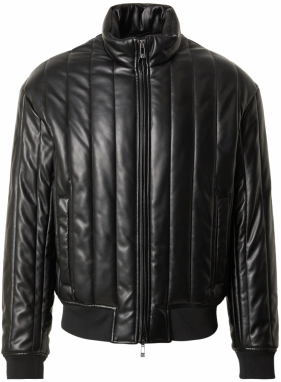 ARMANI EXCHANGE Prechodná bunda  čierna