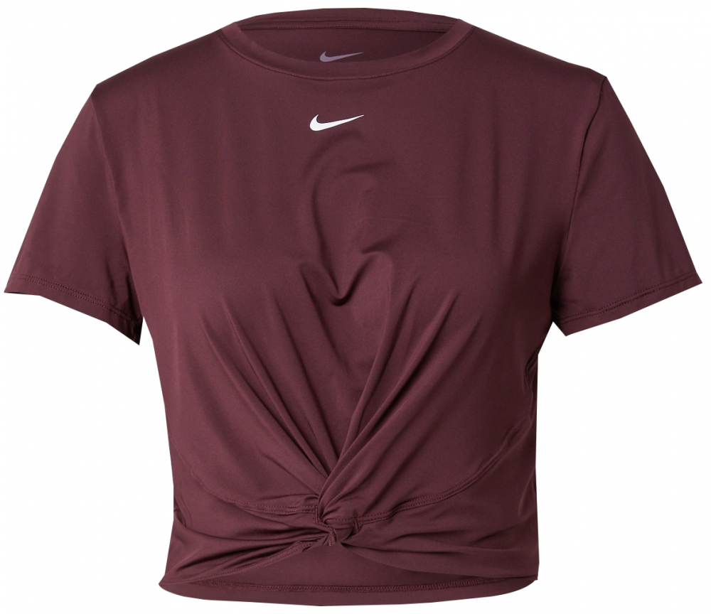 NIKE Funkčné tričko 'ONE CLSC'  burgundská