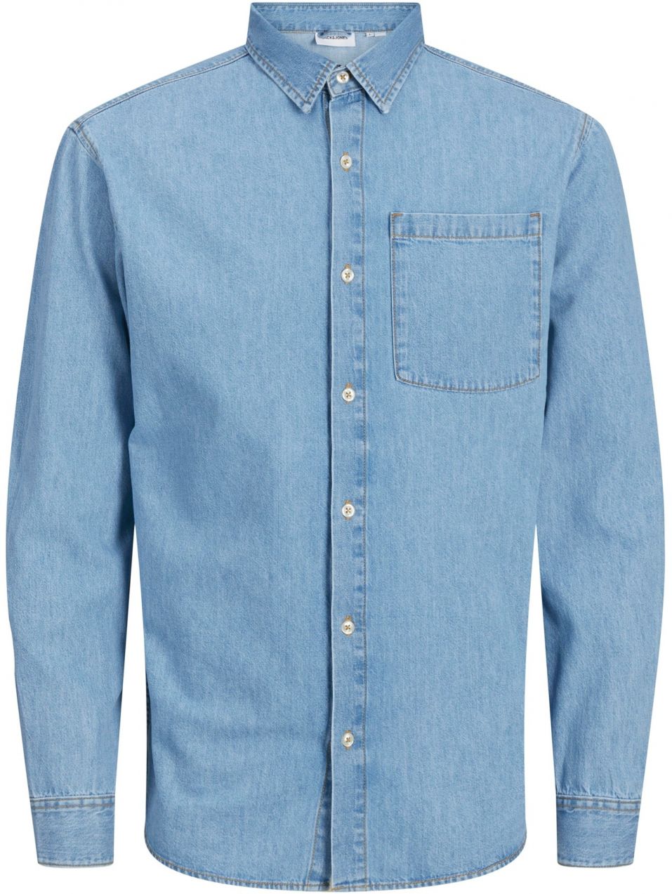 JACK & JONES Košeľa 'JJICreek'  modrá denim