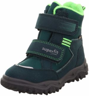 SUPERFIT Snehule 'HUSKY'  sivá / jablková / jedľová