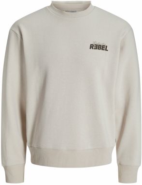 JJ Rebel Mikina 'JREBJIM'  nebielená / tmavohnedá