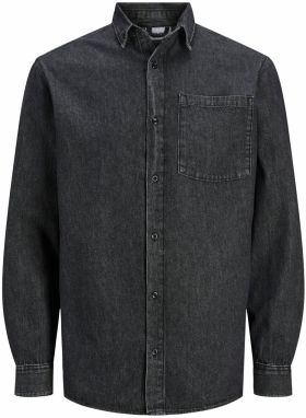 JACK & JONES Košeľa 'JJICreek'  čierny denim