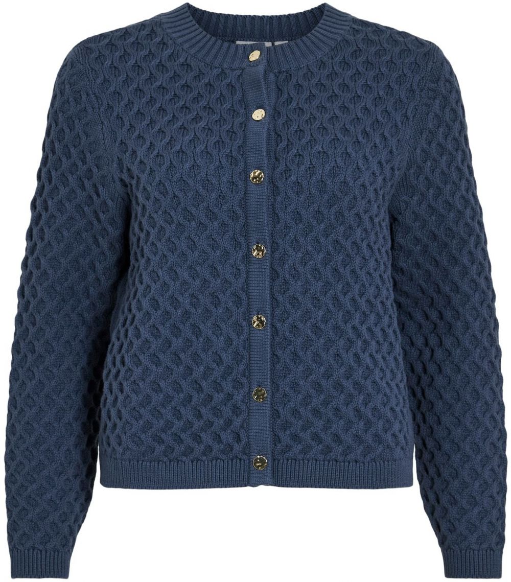 VILA Kardigán 'VIKALI'  indigo
