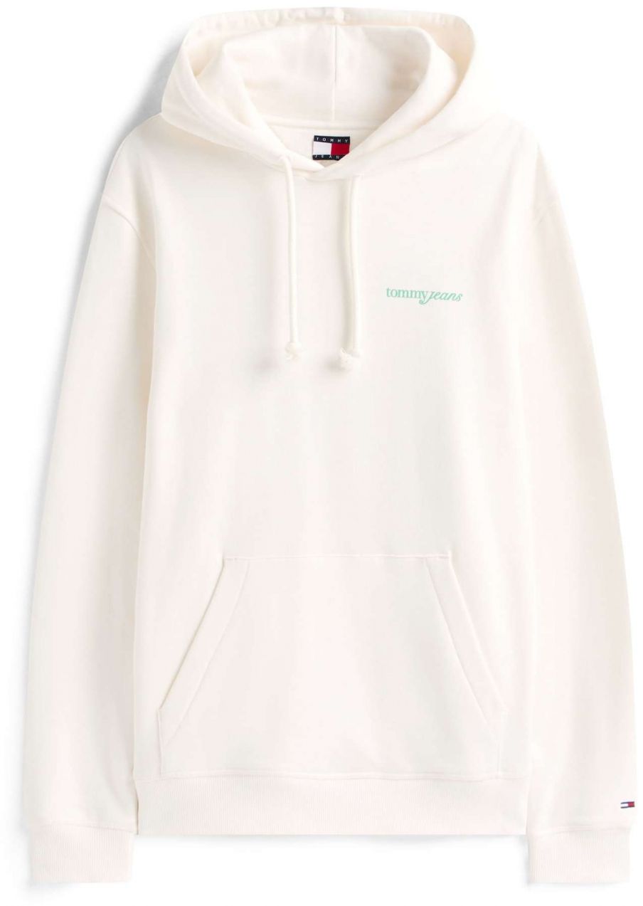 Tommy Jeans Mikina  neónovo modrá / levanduľová / čierna / biela