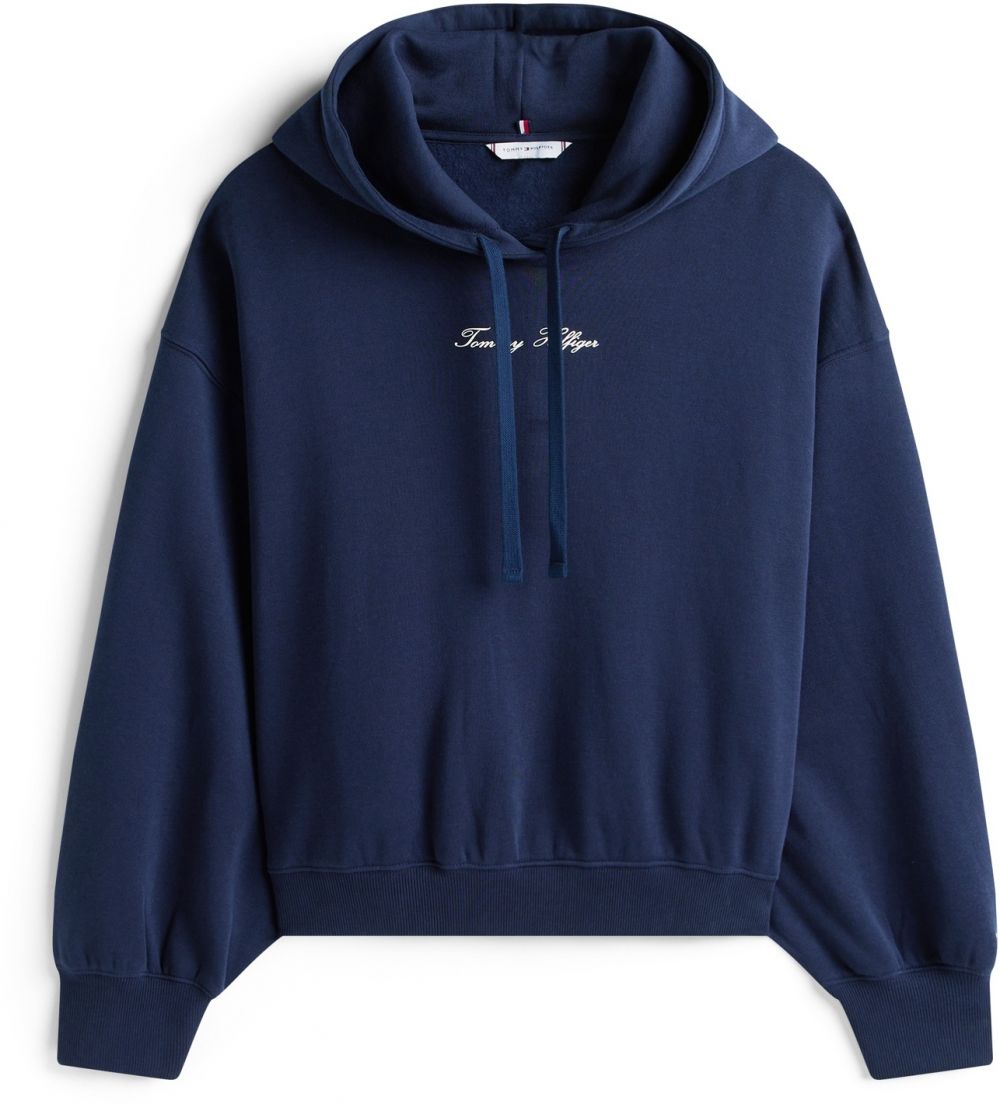 TOMMY HILFIGER Mikina 'Classic'  námornícka modrá / biela