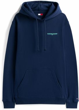 Tommy Jeans Mikina  námornícka modrá / tyrkysová / levanduľová / čierna