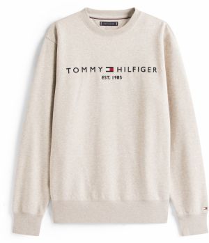 TOMMY HILFIGER Mikina  béžová / námornícka modrá