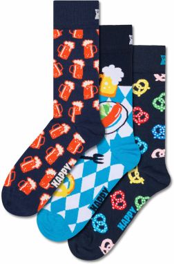 Happy Socks Ponožky  námornícka modrá / azúrová / tmavožltá / červená