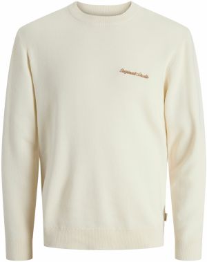 JACK & JONES Sveter 'JORNORREBRO'  krémová