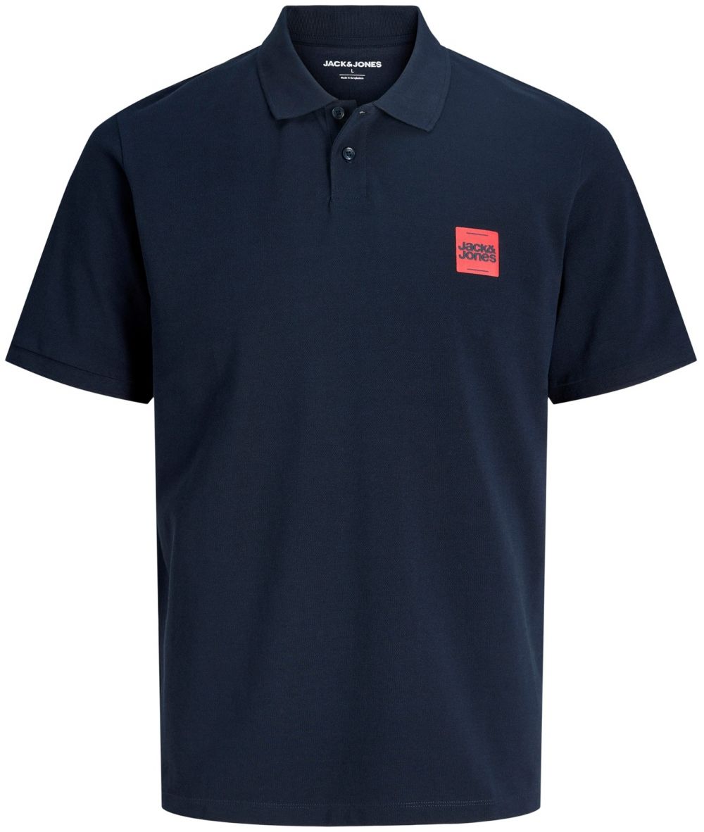 JACK & JONES Tričko 'JJBRANDY'  tmavomodrá