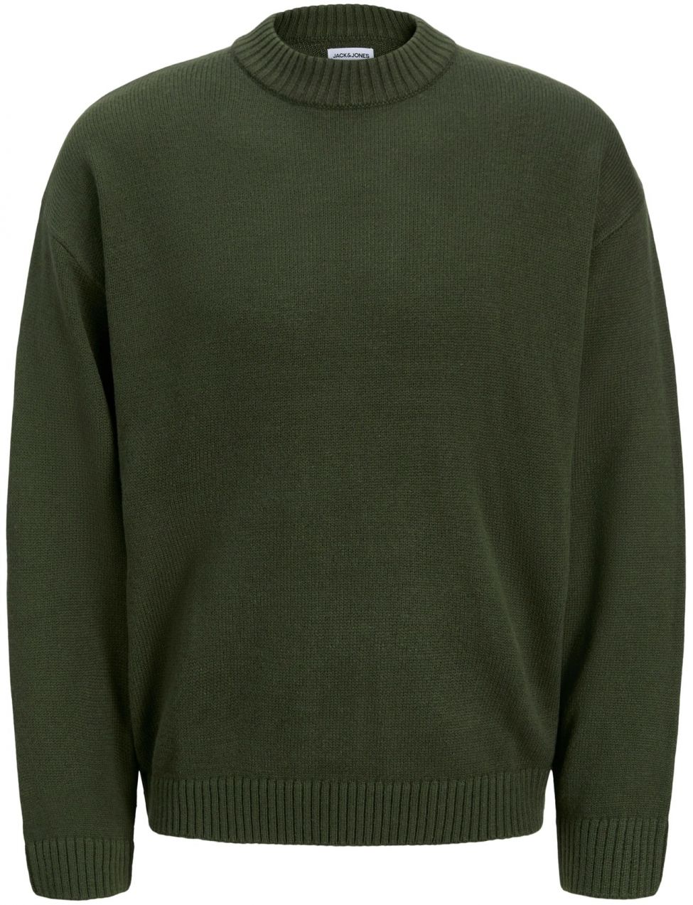 JACK & JONES Sveter 'JJEURBAN'  tmavozelená