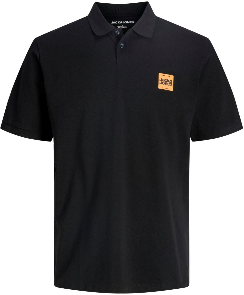 JACK & JONES Tričko 'JJBRANDY'  žltá / čierna