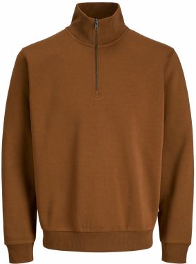 JACK & JONES Mikina 'JJEBradley'  karamelová