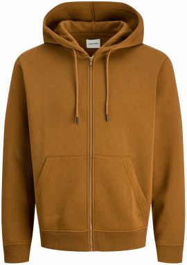 JACK & JONES Tepláková bunda 'JJBradley'  karamelová