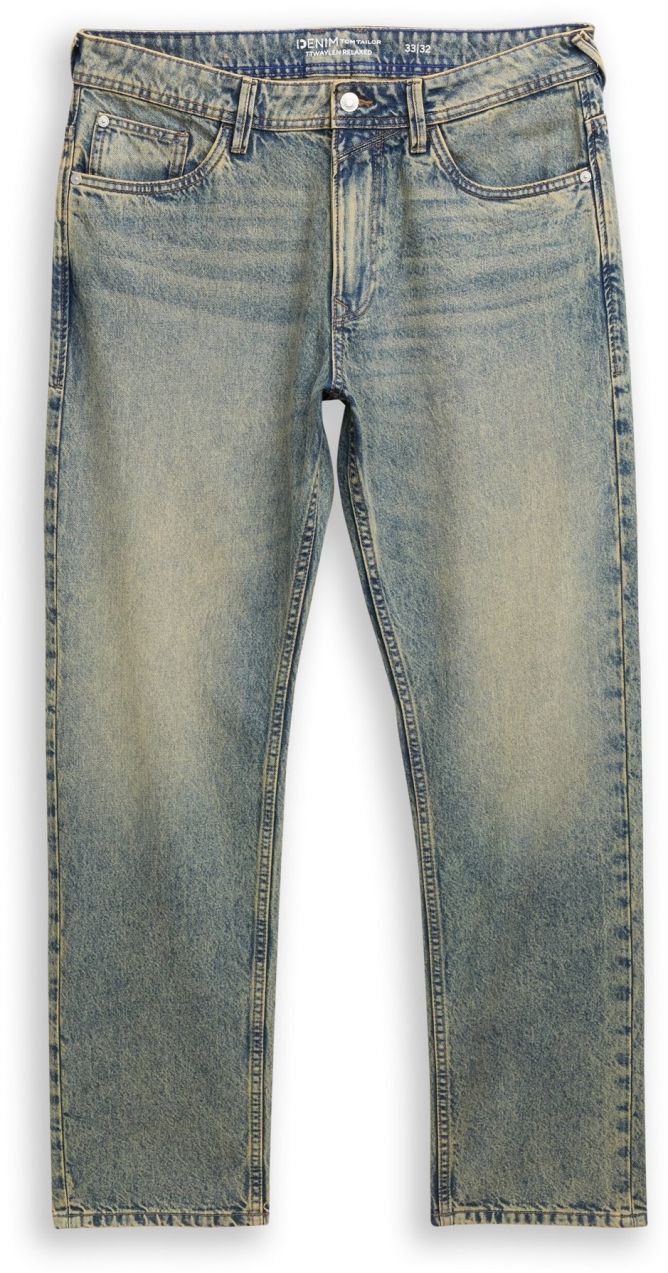 TOM TAILOR DENIM Džínsy 'Waylen'  modrá denim